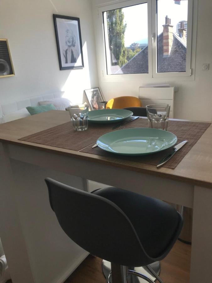 Apartament Brooklyn - Studio Moderne A 2 Pas Du Tram A Grenoble Zewnętrze zdjęcie